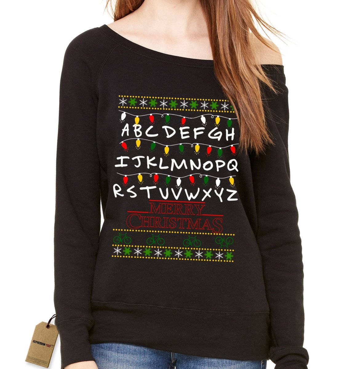 Strange Merry Christmas Sweatshirt Ugly 