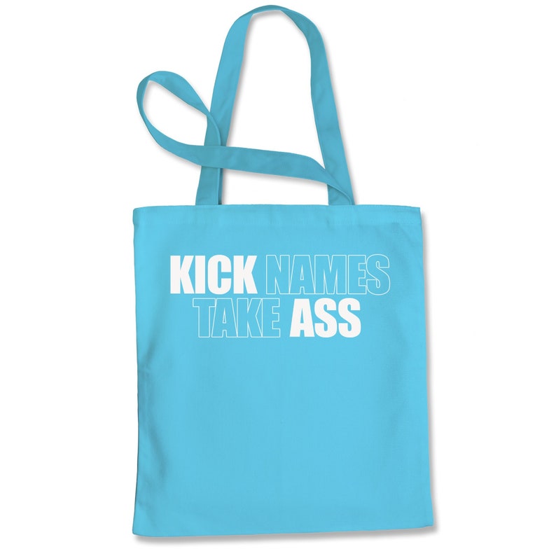 Kick Names Take A-S Shopping Tote Bag