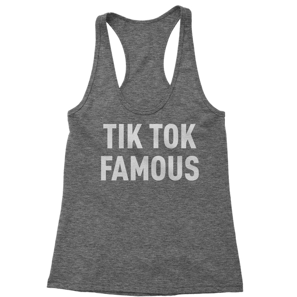 Tik Tok Famous Racerback Tank Top for Women Etsy