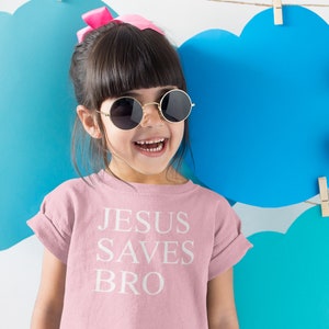 Jesus Saves Bro Youth T-shirt