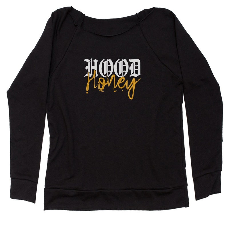 Hood Honey Slouchy Off Shoulder Sweatshirt