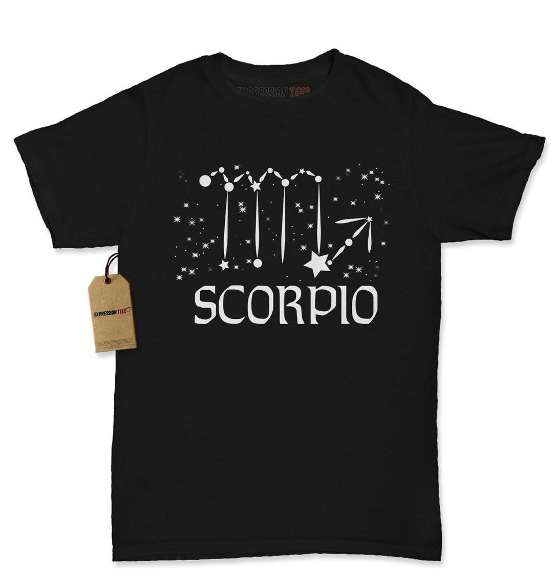 Scorpio Zodiac Star Chart Womens T-shirt - Etsy