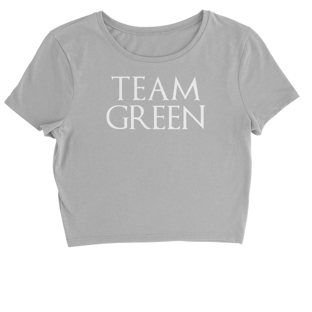 Team Green Hotd Cropped T-shirt - Etsy