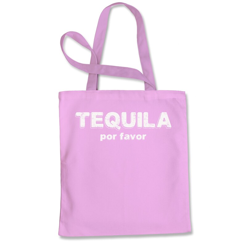 Tequila Por Favor Shopping Tote Bag
