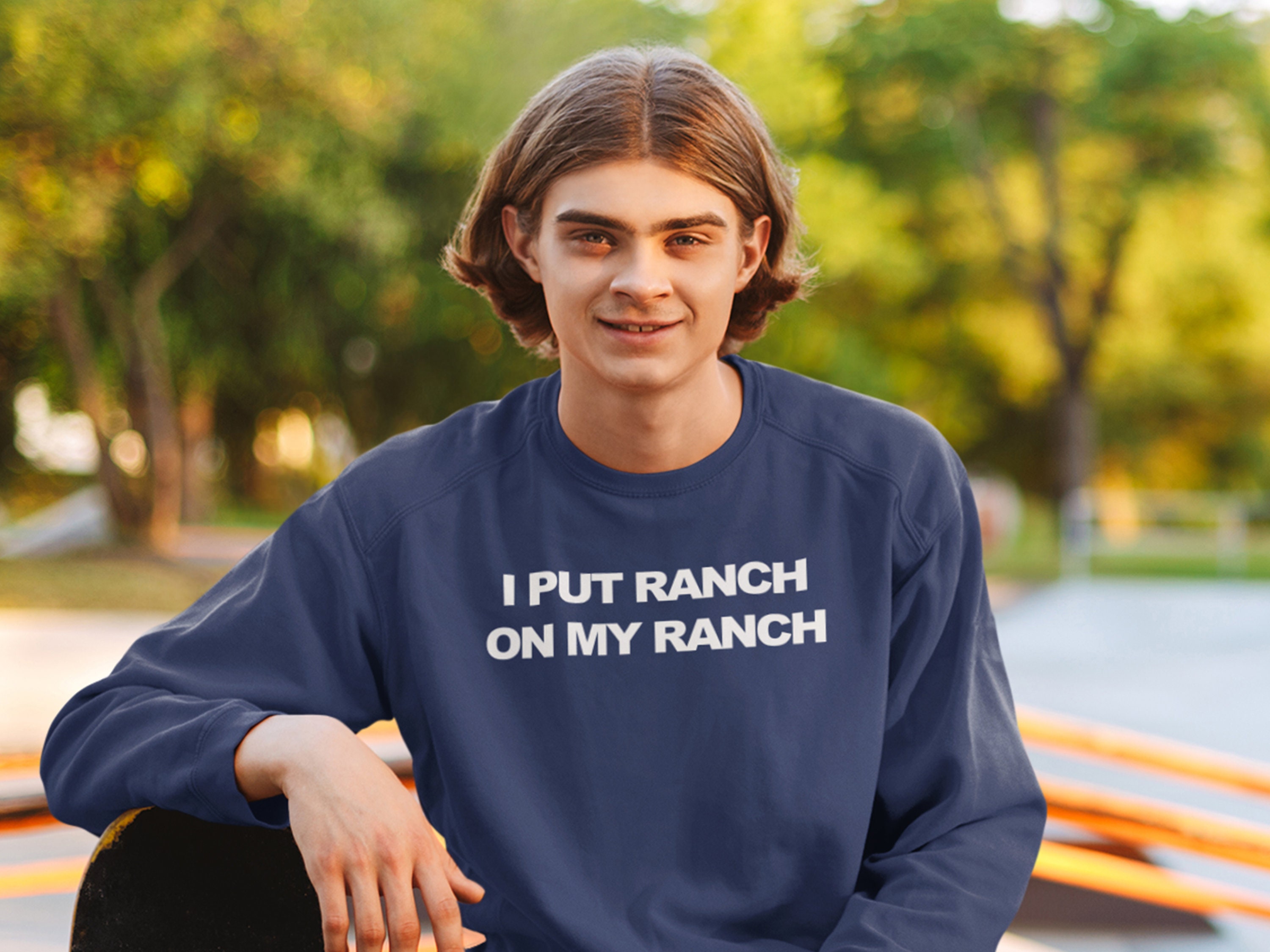 ranch dressing sweatshirt