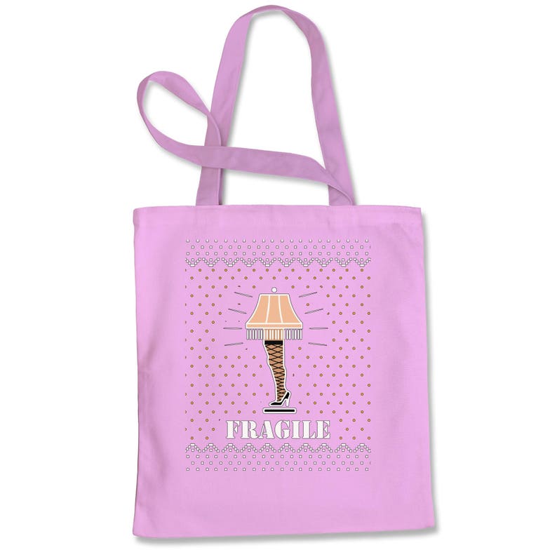 Fragile Leg Lamp Christmas Story Shopping Tote Bag
