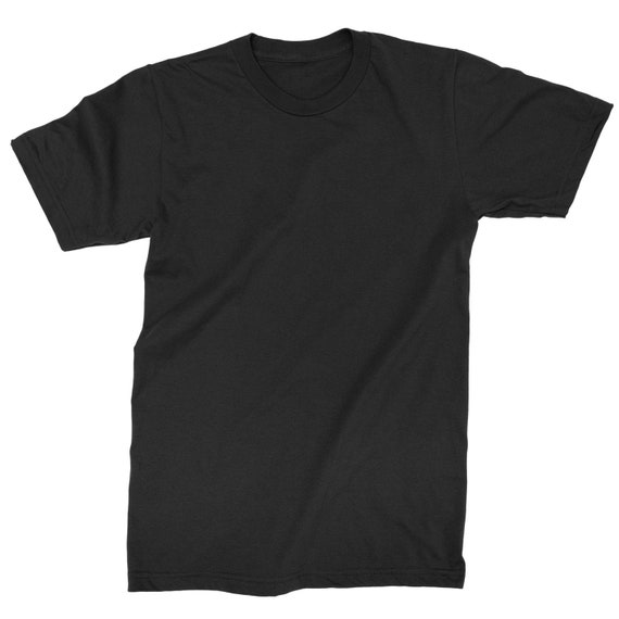 Basics Plain Blank Mens T-shirt | Etsy