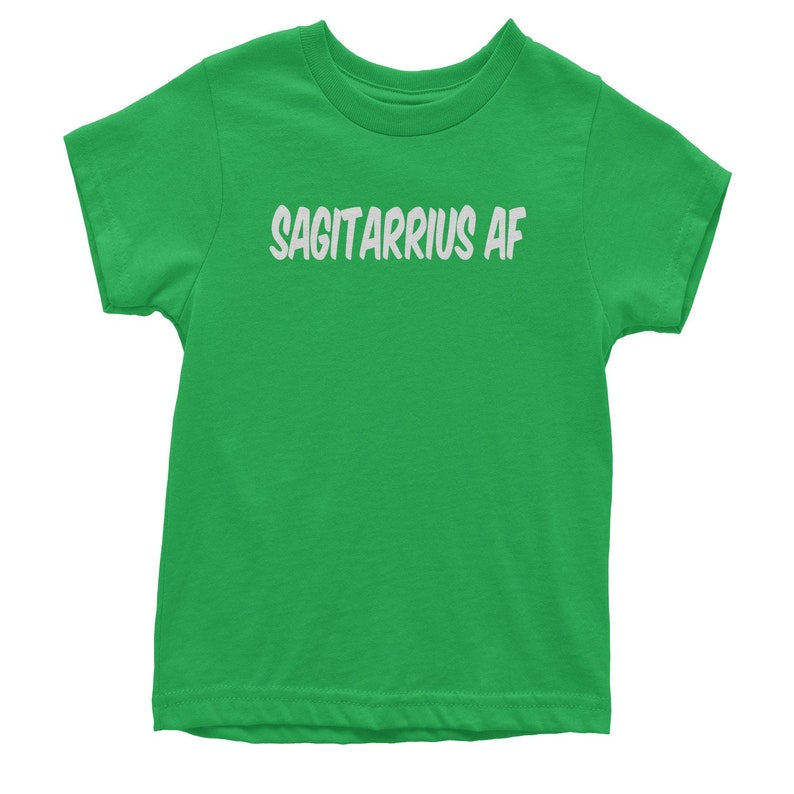 Sagitarrius AF As F-ck Zodiac Youth T-shirt