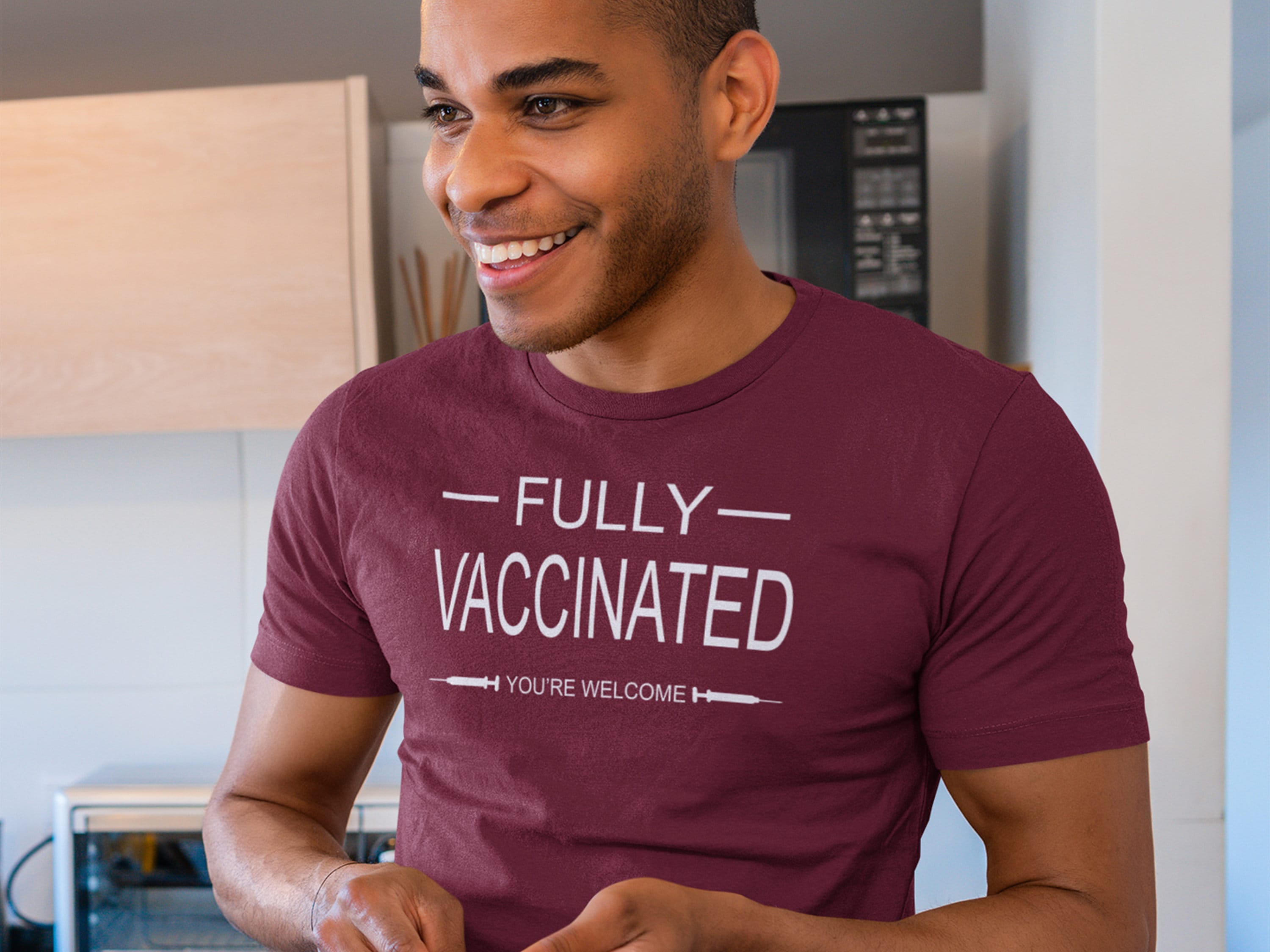 Mens Fully Vaccinated Youre Shirt Graphic TShirt Etsy
