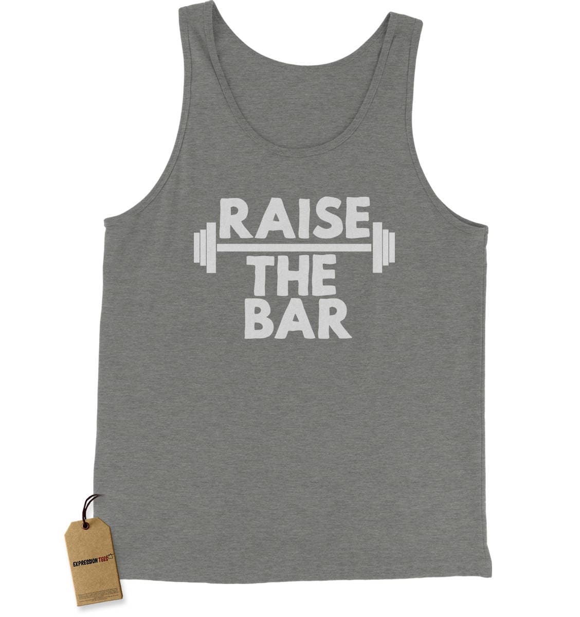 Raise The Bar Barbell Gym Jersey Tank Top for Men Etsy