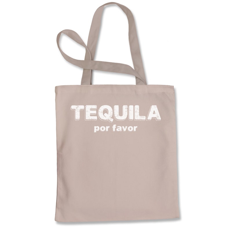 Tequila Por Favor Shopping Tote Bag