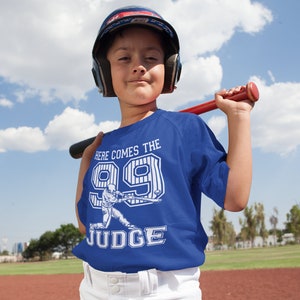 Aaron Judge Kids T-shirt New York Y Baseball Aaron Judge Go 