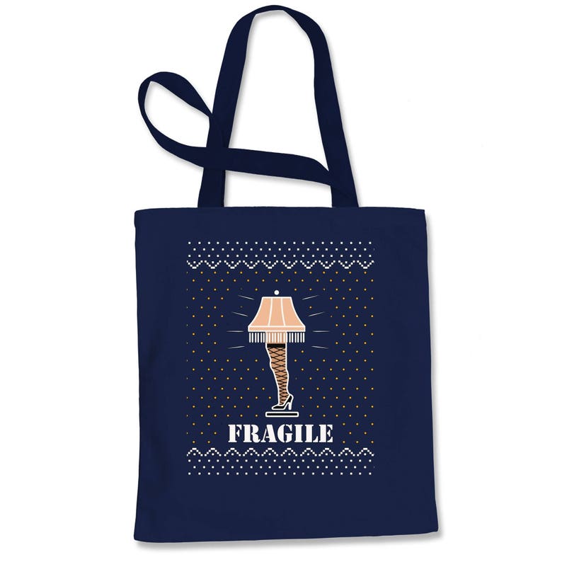 Fragile Leg Lamp Christmas Story Shopping Tote Bag