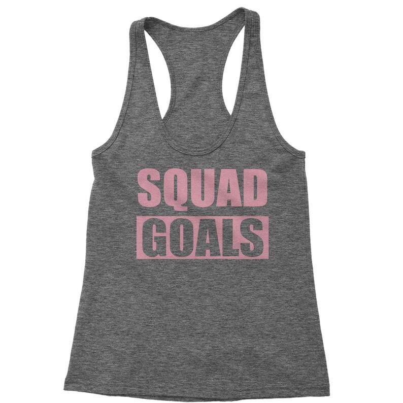 Squad Goals Racerback Tank Top for Women