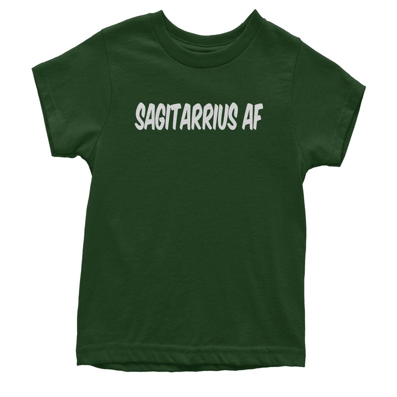 Sagitarrius AF As F-ck Zodiac Youth T-shirt