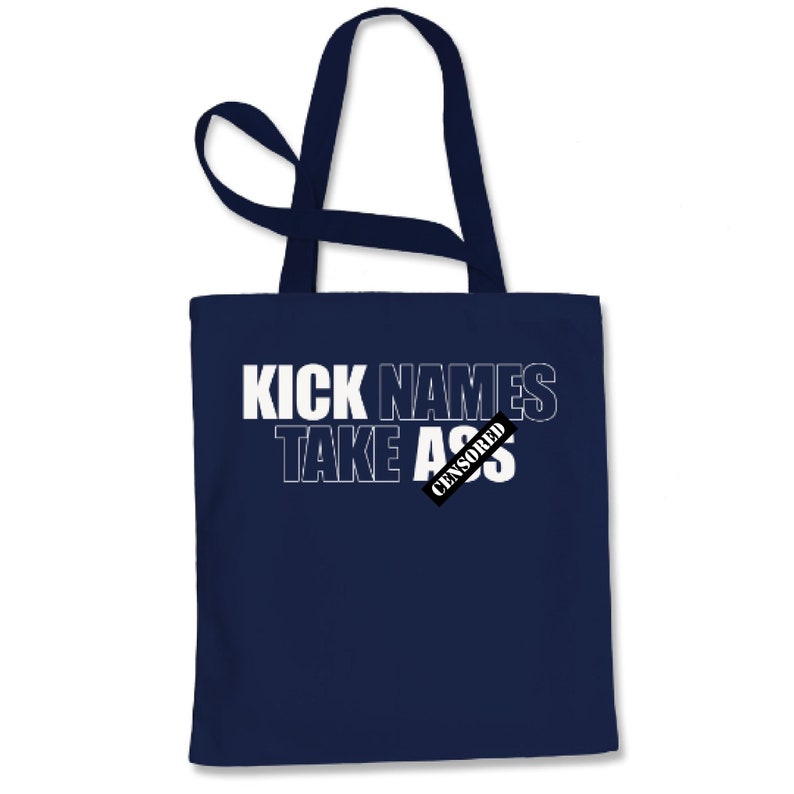 Kick Names Take A-S Shopping Tote Bag