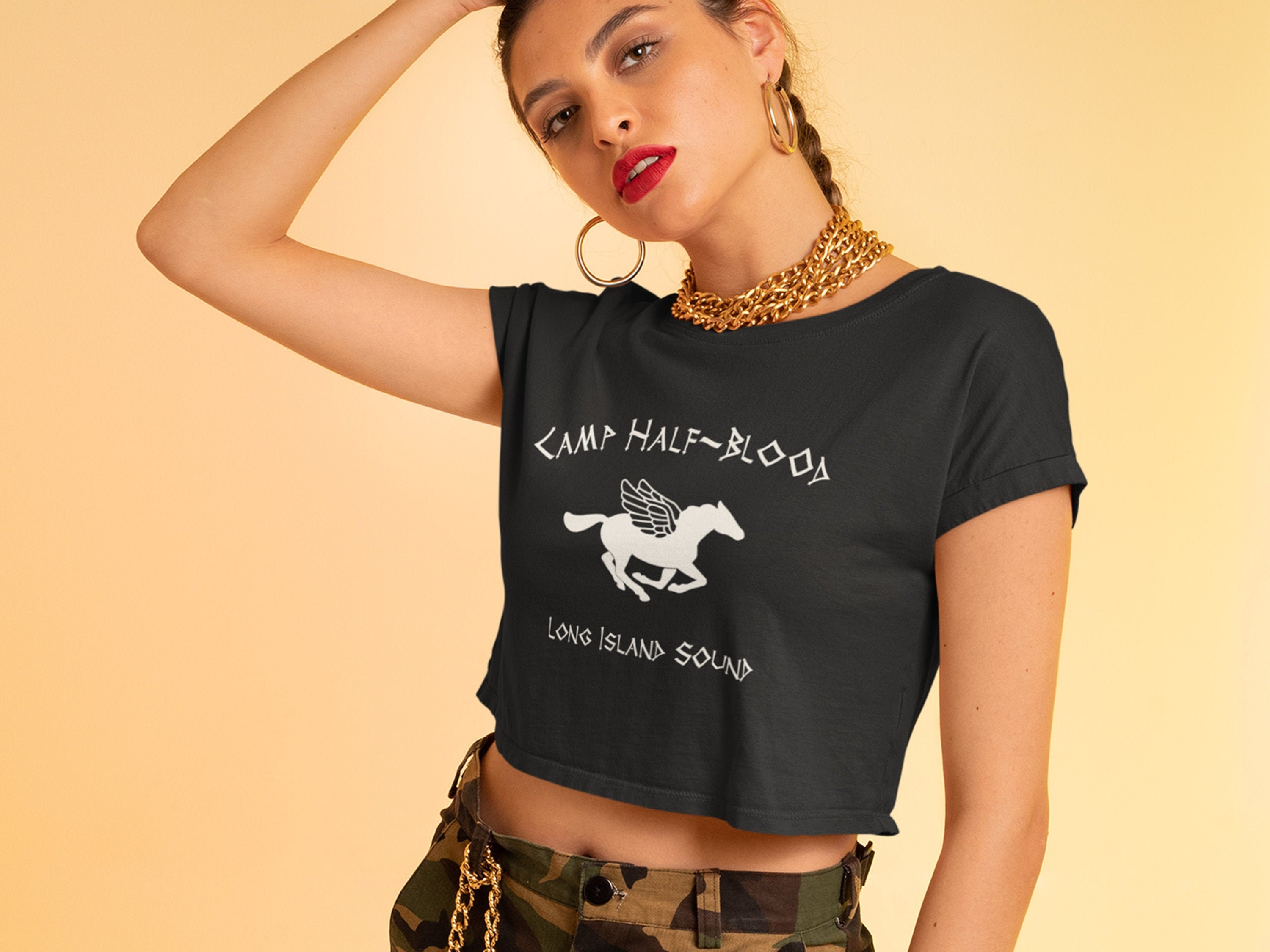 Camp Half-Blood - Standard Pegasus Design - Classic Fit T-Shirt