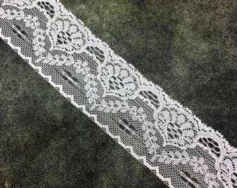 By The Yard 14.5/" Trim with Floral and Raindrop Design