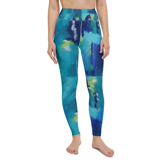 Thick Leggings Boho Leggings Original Art Leggings Mountain Leggings