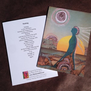 Feine Art Notecard - Waiting