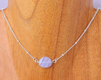 Color Printing Maiden Agate Gemstone Pendant Necklace H1902 2664 Color Printing Maiden Agate Gemstone Pendant Necklace H1902 2664