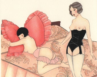 Mini Art Print: Sleeping Beauty