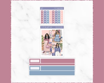 Home Sweet Home Weekly Sticker Kit Add-ons, Memory Planning, Cozy Kit, Planner kit, Brunch