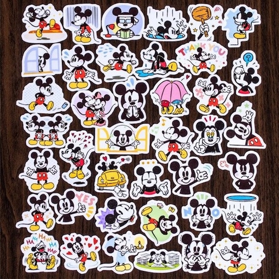 Disney Characters Stickers 6 Pack ~ 3 Chip and Dale Sticker Sheets and 3 Sheets of Mickey Mouse Stickers Disney Stickers
