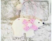 Polar Bear decoration. Perfect for christmas or if you love polar bears.