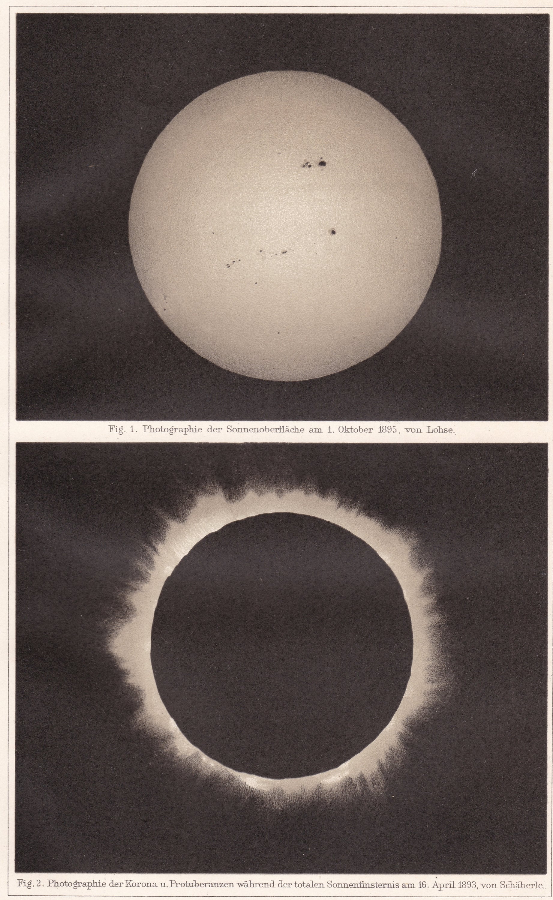 Antique 1895 Sun Planet Galaxy Solar System Stars Moon Sun Barred ...