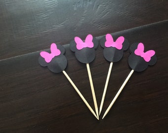 Minnie mouse cupcaketoppers