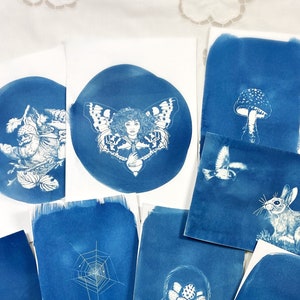 Kit de pochoirs du printemps, Pâques - Ensemble de pochoirs pour cyanotype, Activité artisanale DIY - Pochoirs pour projets artistiques DIY