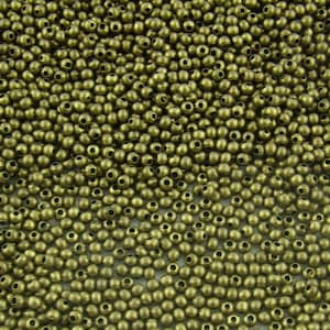 100 3mm bronze beads