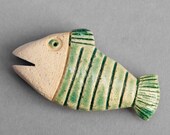 Fish magnet, Best friend gift, Fish art, Fish gift, OOAK magnet, Fish house decor, Fish kitchen decor, OOAK decor, OOAK fish, Made in Italy