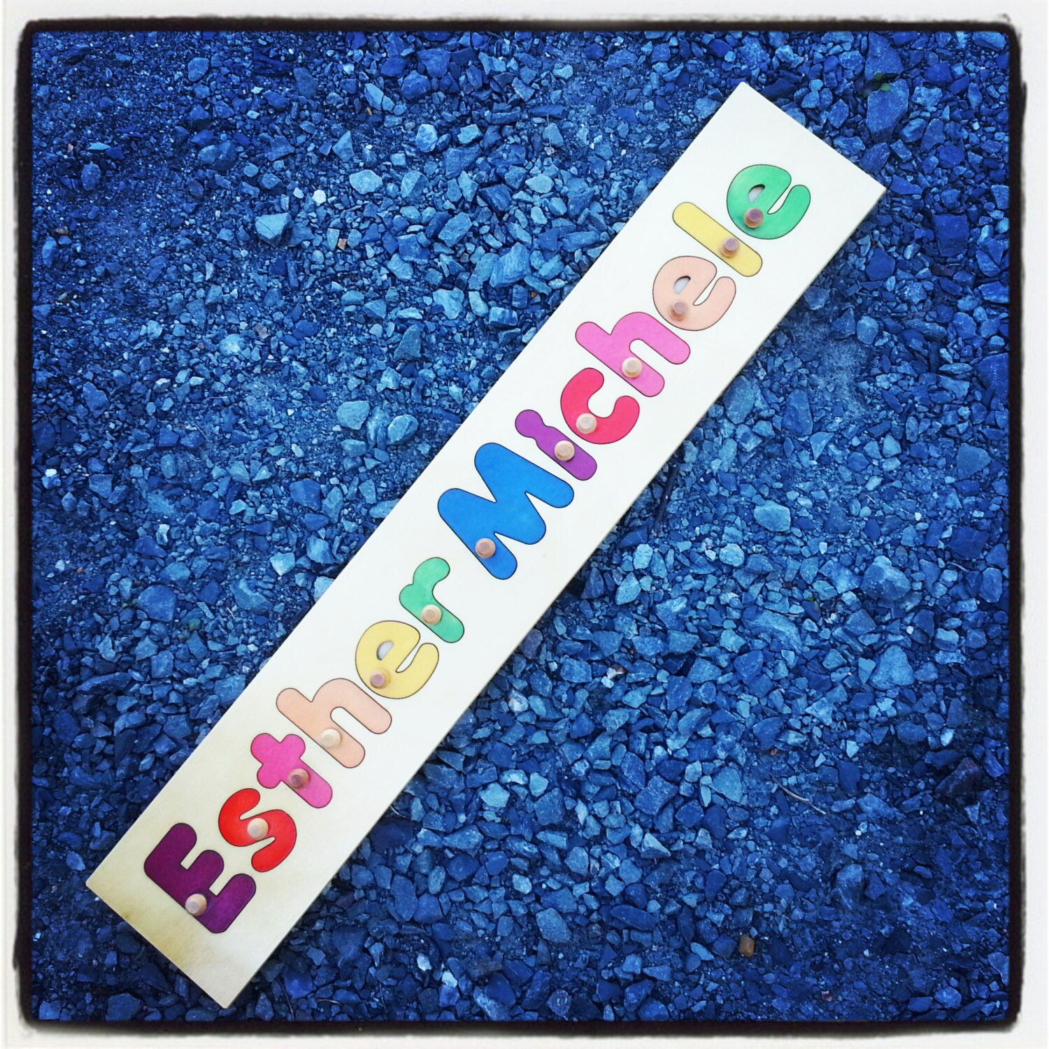 Name Puzzle 11-13 Letters  | add personalized engraved message on bac…