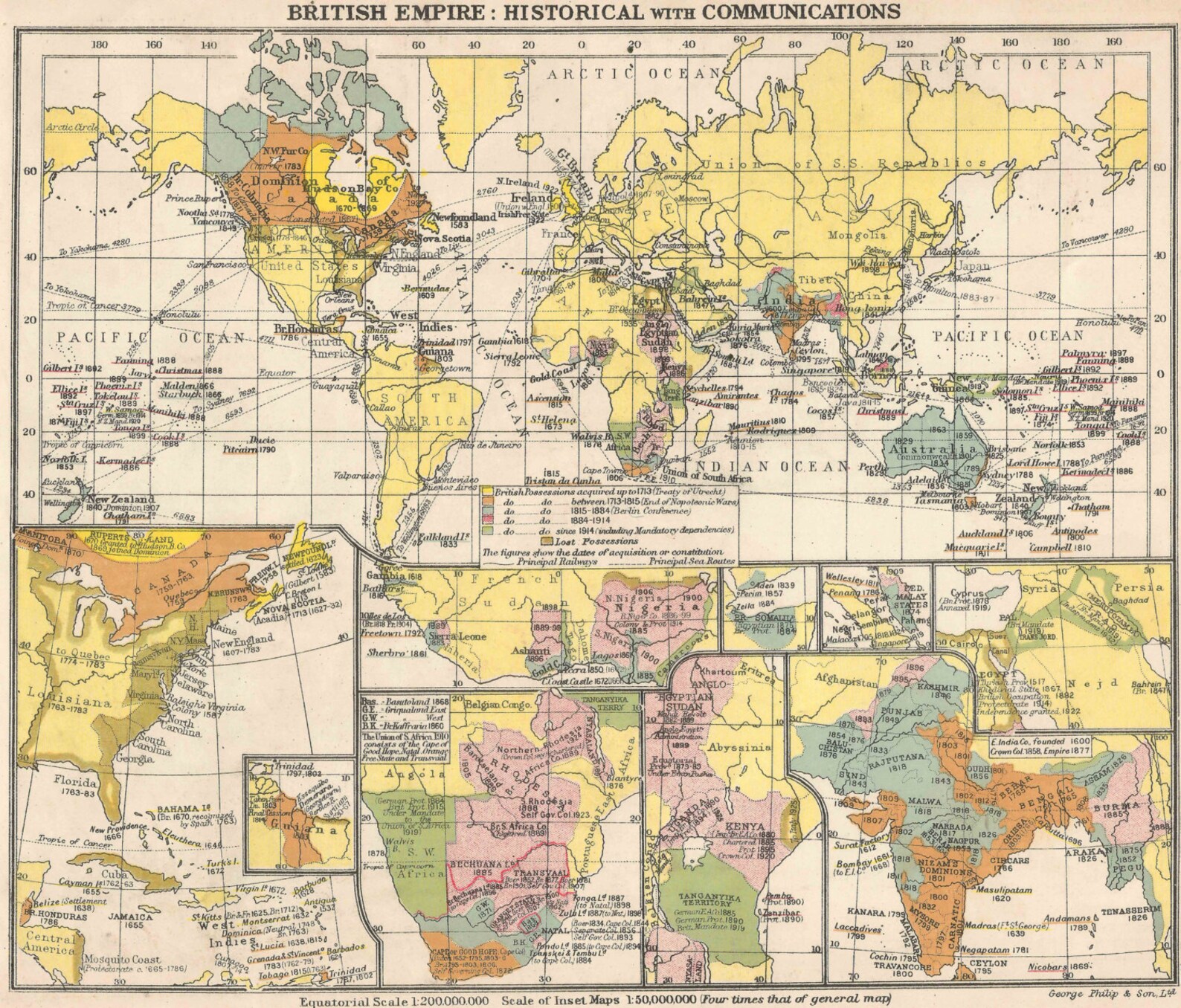 British Empire Historical World Map Old Maps Home Decor - Etsy