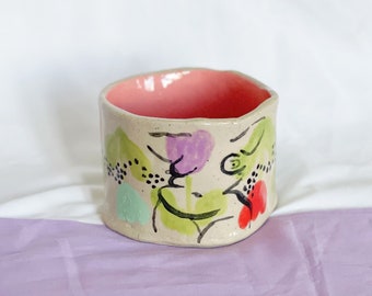 Handmade Ceramic Body & Tulip Pot - Floral Pot/Planter, Bopo Pottery