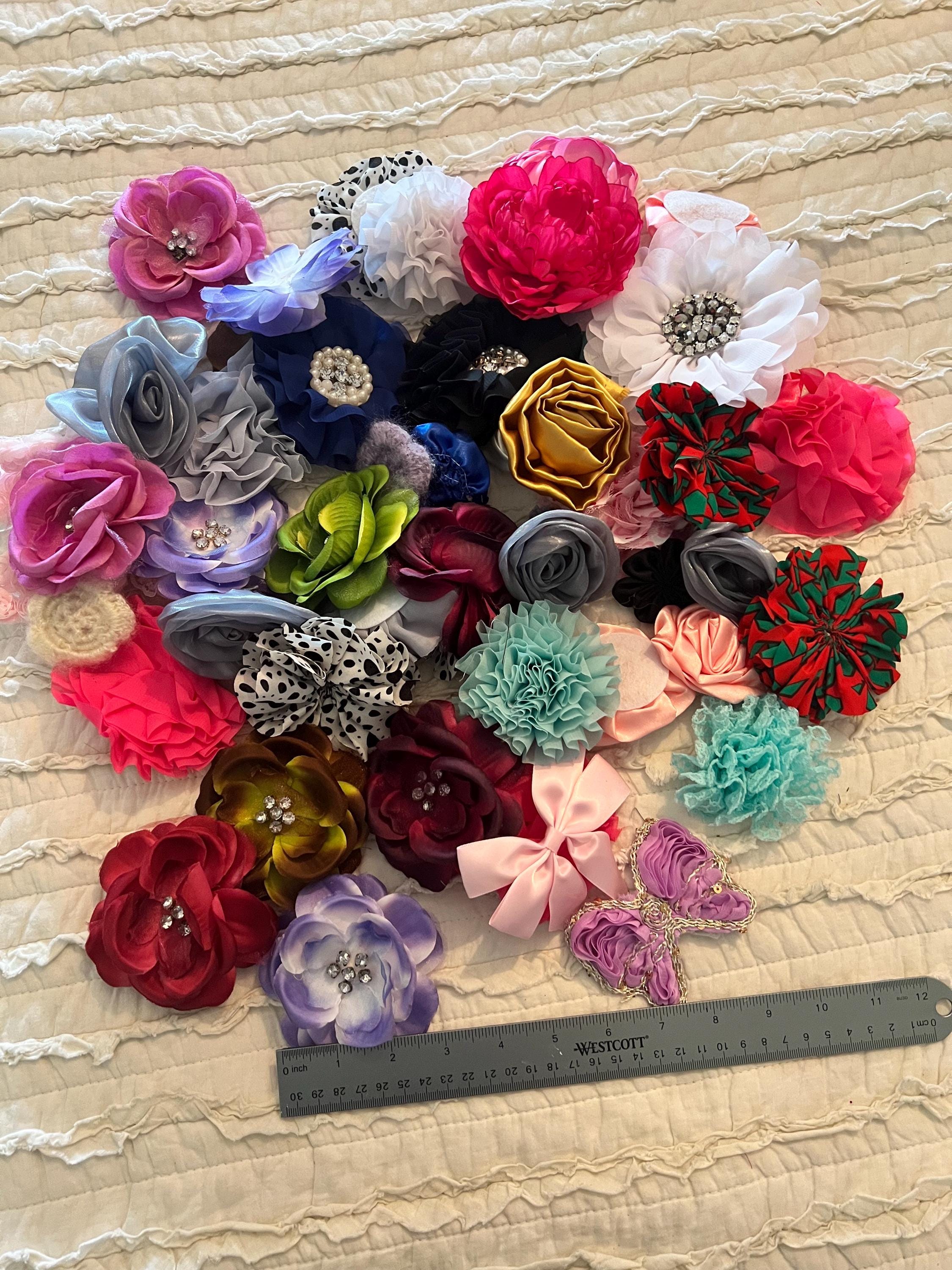 Satin Flower Bag - Etsy