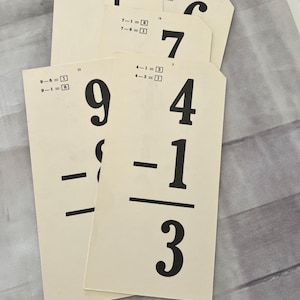 Vintage flash cards  Vintage Ephemera for Junk Journals