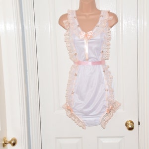 Sissy Lingerie perfect crossdressing fun wear so sheer and see-through Black organza teddy
