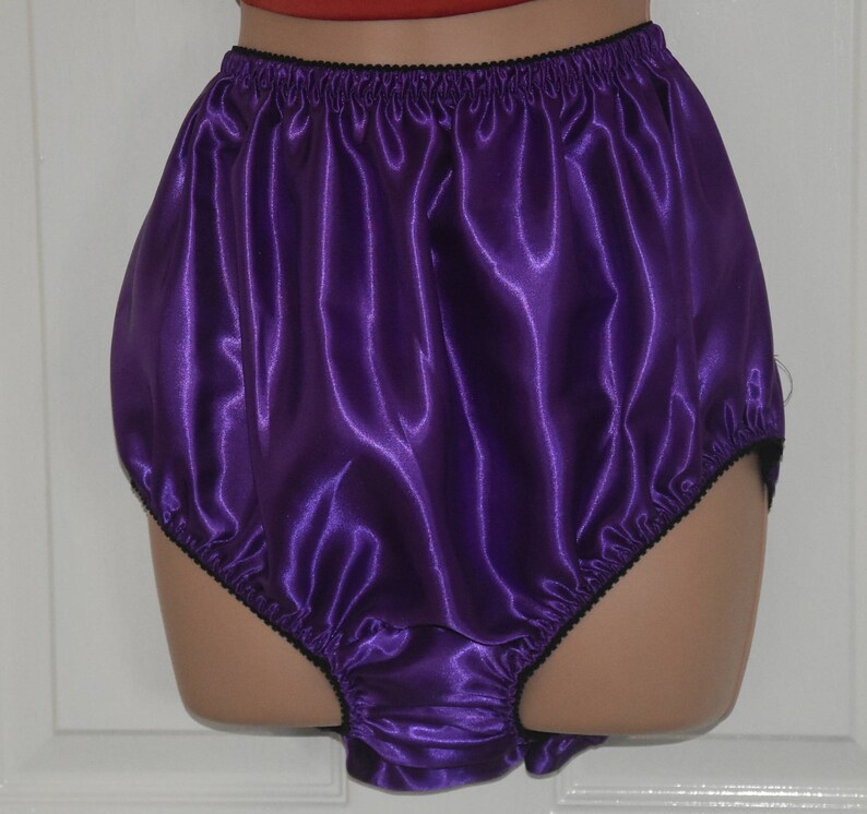to 40 waist lovely silky everyday sissy wear EE 41 Soft satin big silky panties Sissy Lingerie