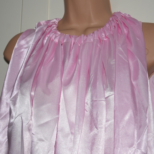 Silky satin kimino,  so feminine and soft, lovely femme girly dressing up fun -  Sissy Lingerie  TW