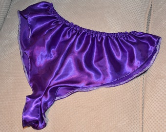 Silky soft satin french knickers / tap panties, Sissy Lingerie