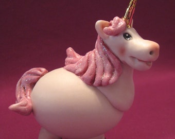 Unicorn Horse Egg - Pony- Allyson Nagel - A.N. Original Designs -- Porcelain Figurines -- Fantasy -- Magic Kingdom