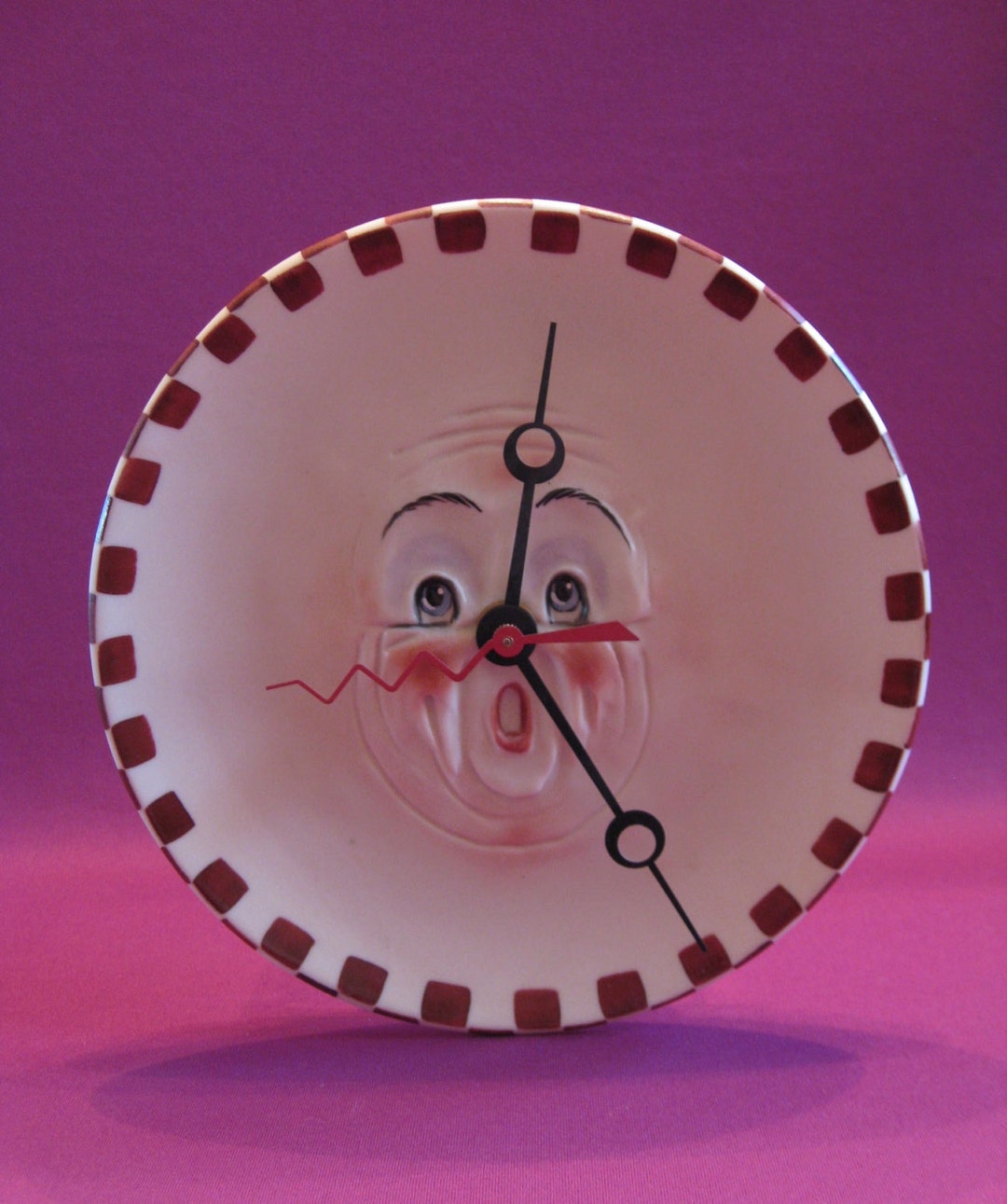 Kitchen Meal Time Face Clock -- Allyson Nagel - A.N. Original Designs ...