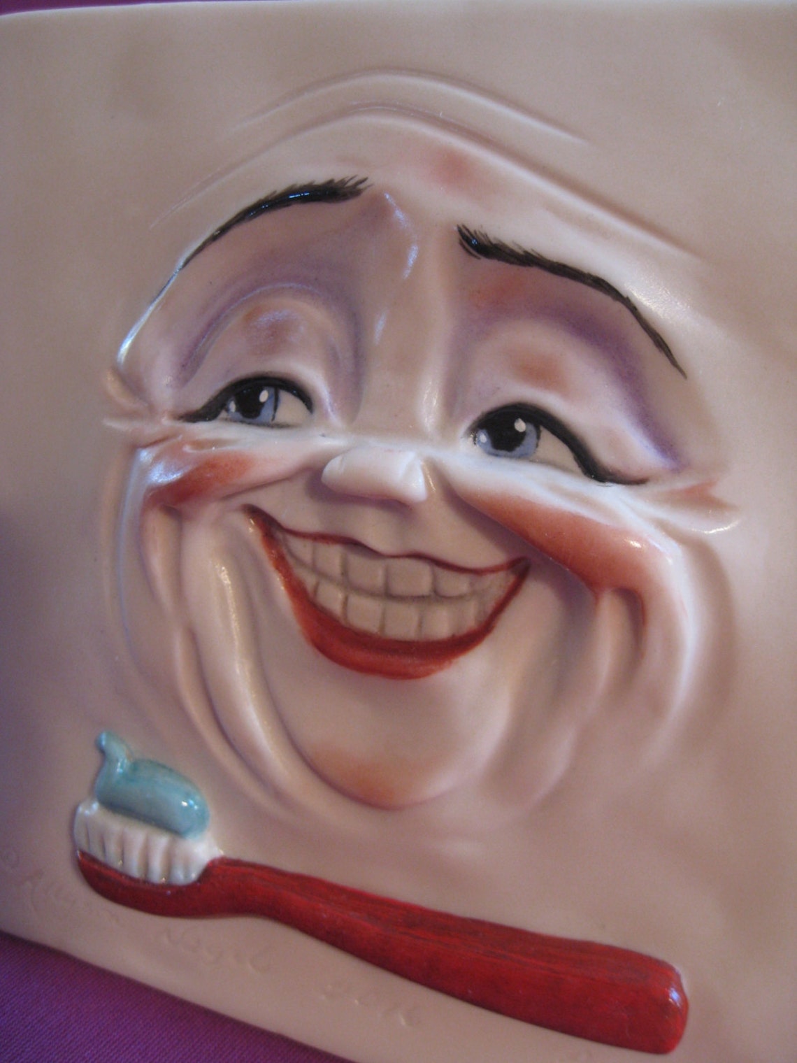 Porcelain Art Tile Dental Ceramic Bathroom Tile Sculpture Etsy