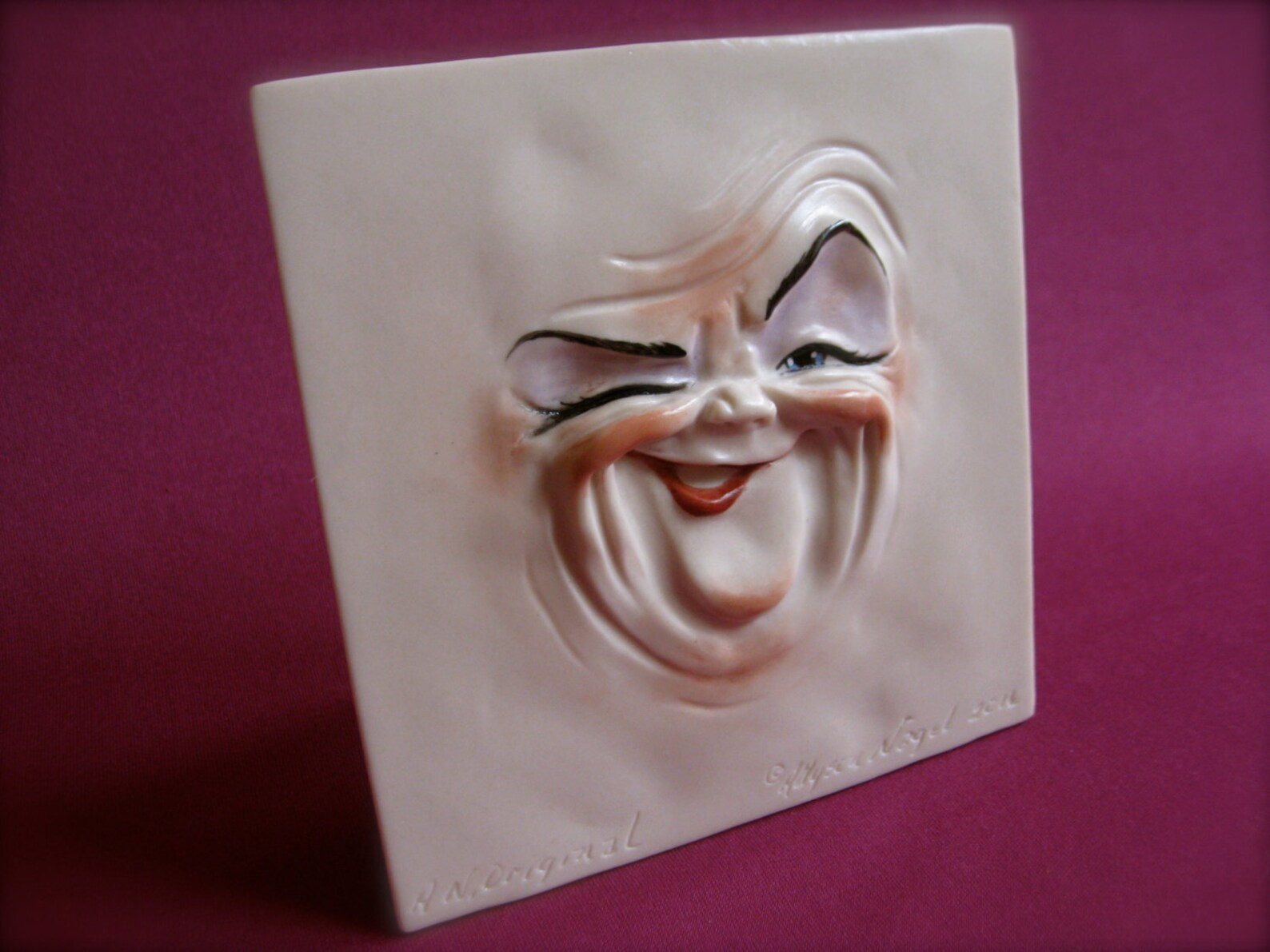 Porcelain Art Tile Ceramic Tile Sculpture Allyson Nagel Etsy