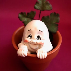 Egg Plant, Humpty Dumpty, Allyson Nagel Original Design, Figurine image 5