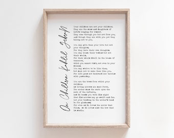 Kahlil Gibran Etsy