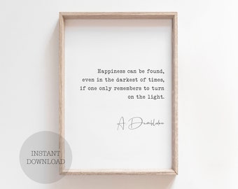 Dumbledore Quotes Etsy